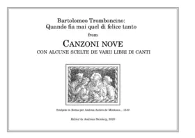 Quando fia mai quel dì felice tanto