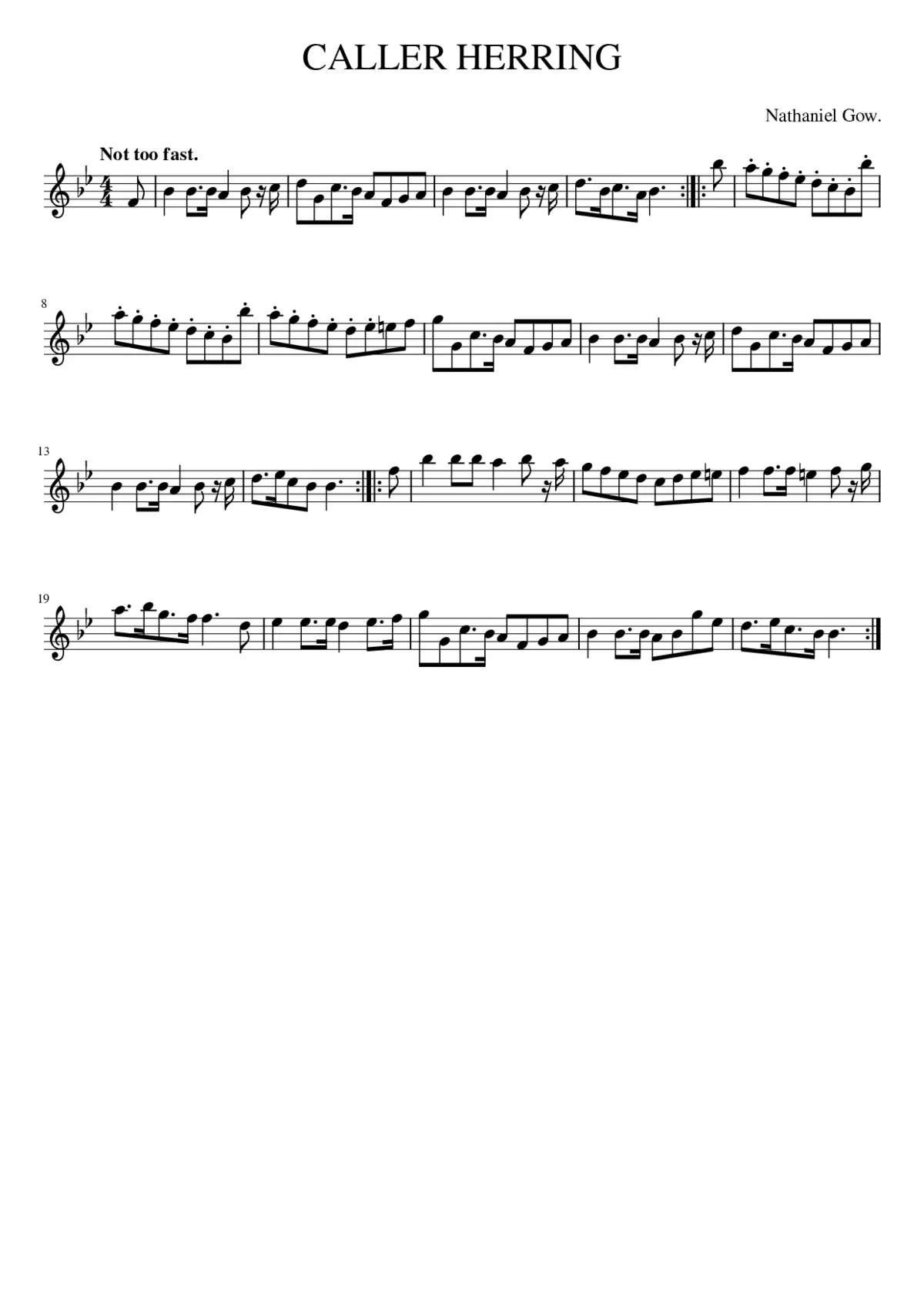 CALLER HERRING - Page 1