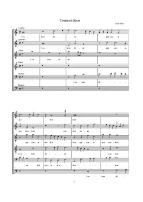 Content désir