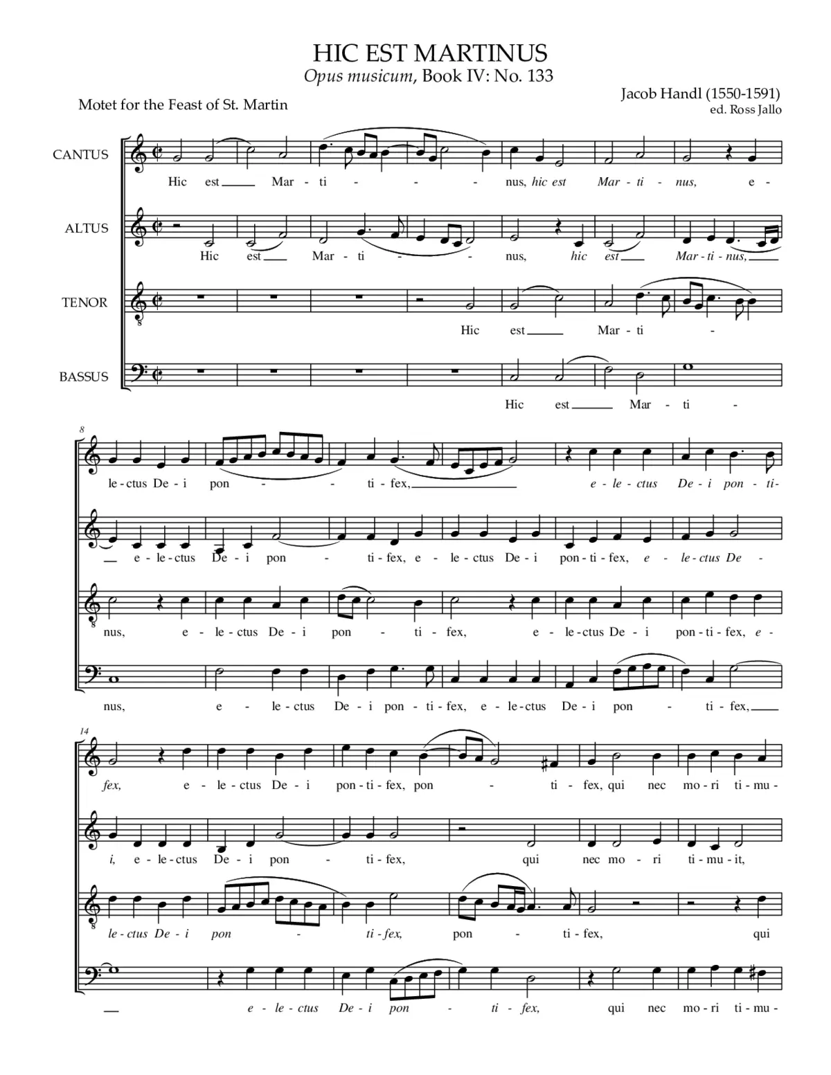 Hic est Martinus - Page 1