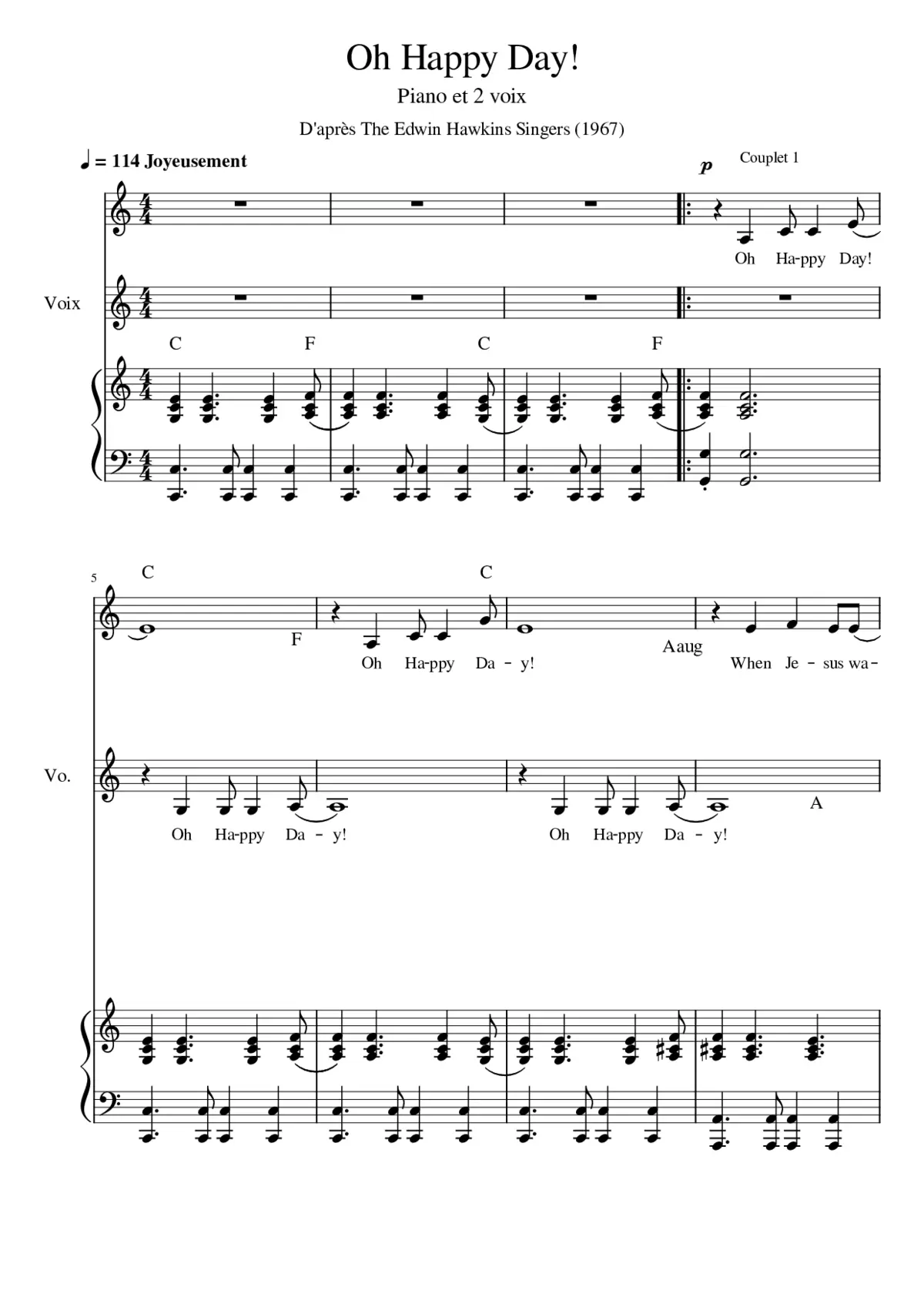 oh happy day - Page 1