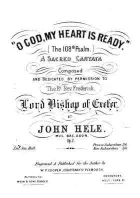 O God, my heart is ready