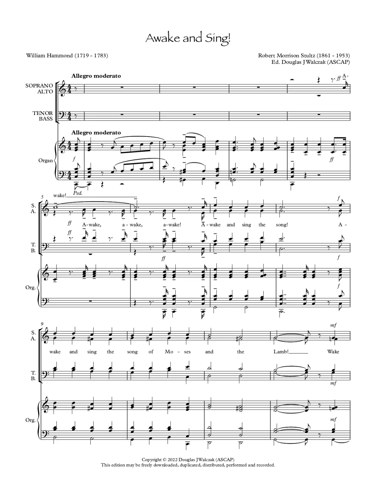 Awake, and sing - Page 1