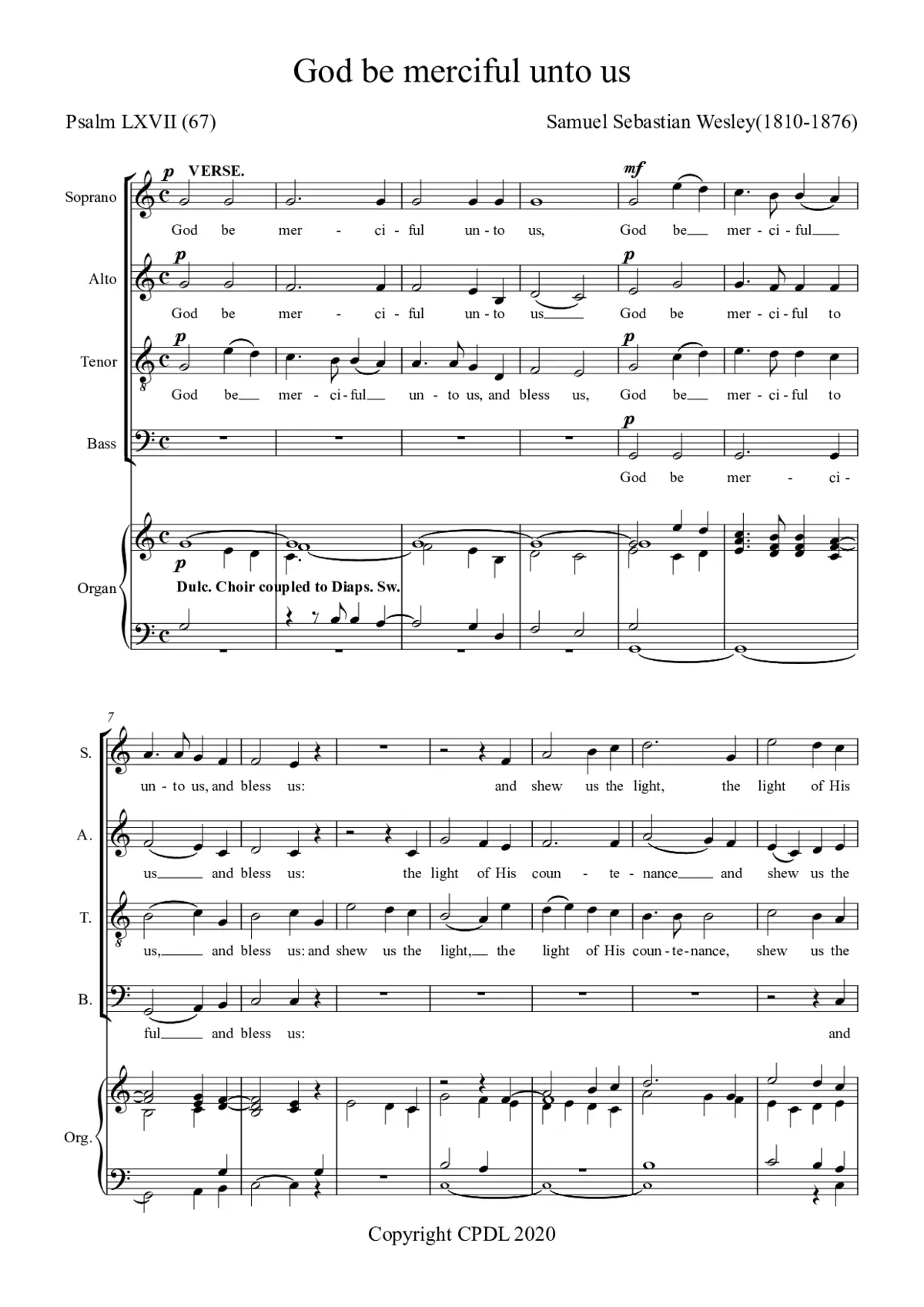 God be merciful unto us - Page 1