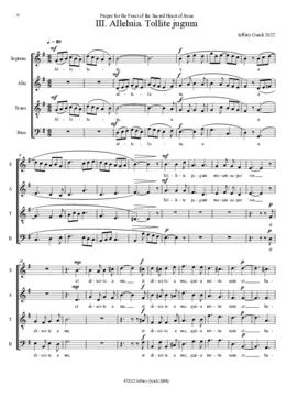 Alleluia, Tollite jugum