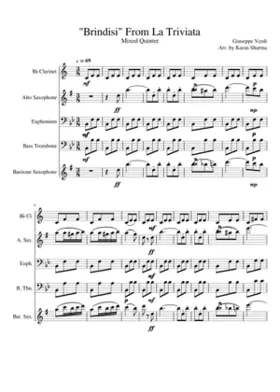 BRINDISI FROM LA TRAVIATA.