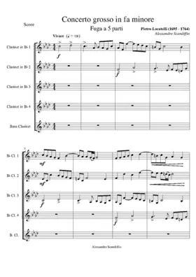 Concerto Grosso VIII à cinque