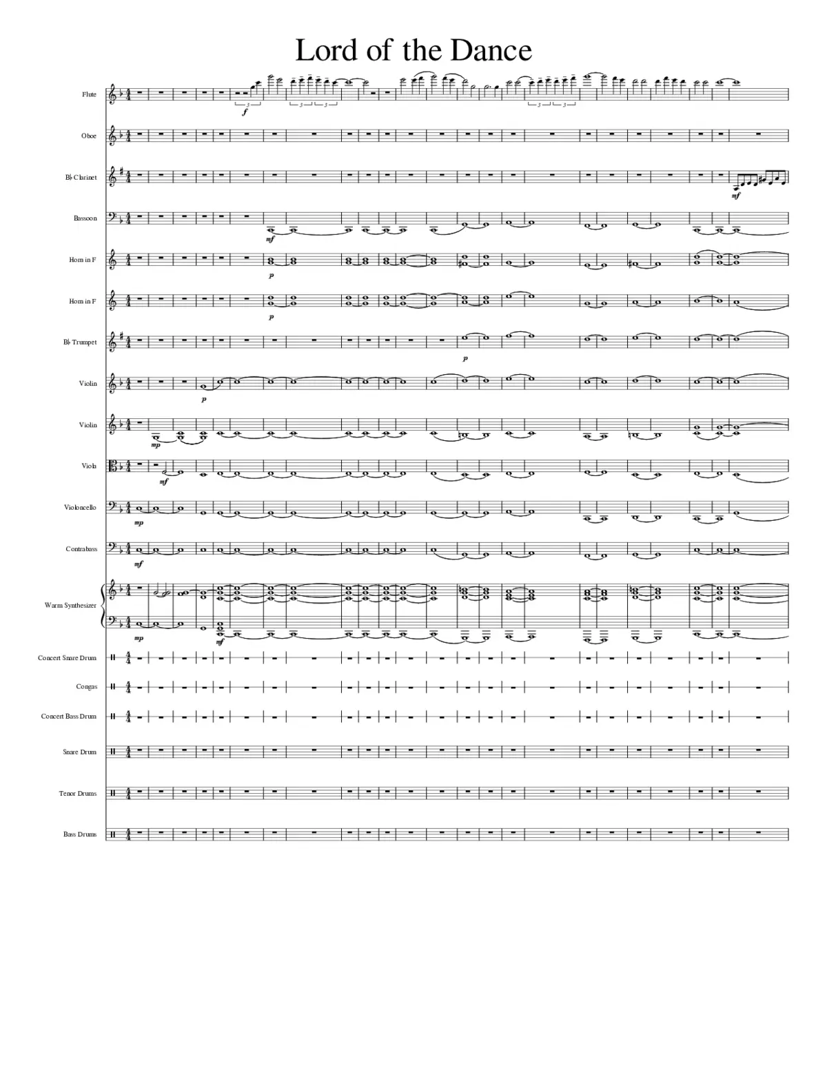 Lord of the Dance - Page 1