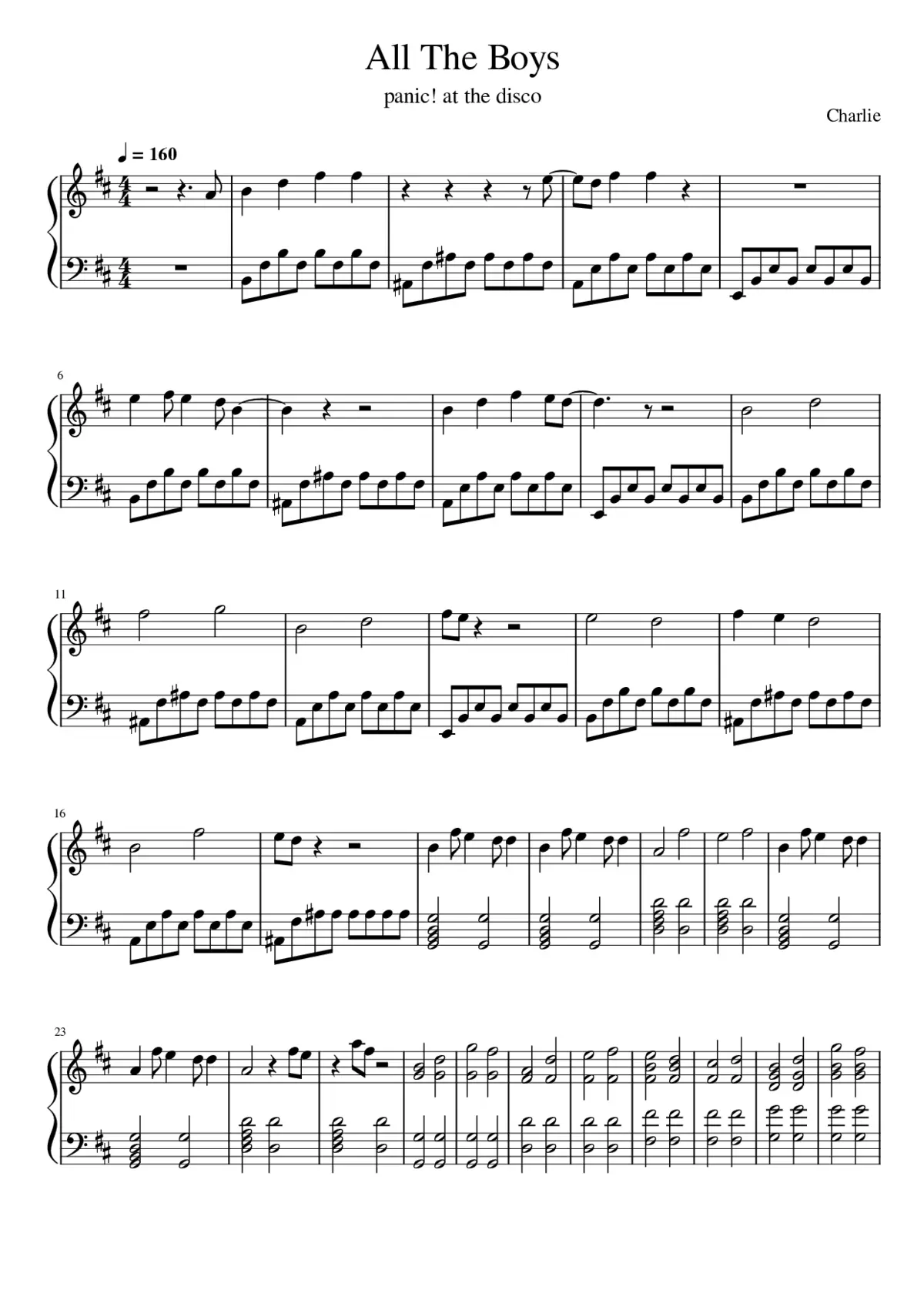 all the boys - Page 1