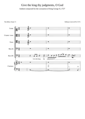 Give the king thy judgments