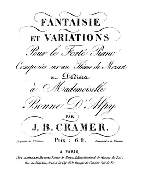 Variations on Mozart's 'Ah! Perdona'