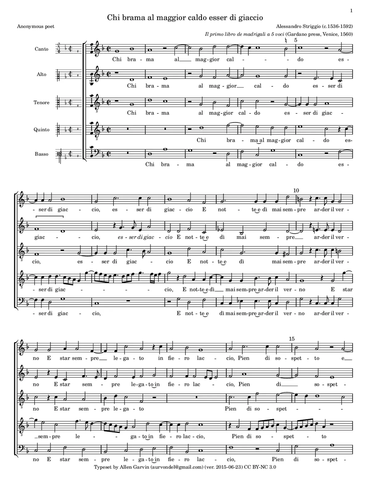 Chi brama - Page 1