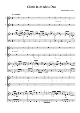 Gloria in excelsis Deo