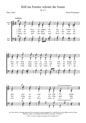 Hell ins Fenster scheint die Sonne