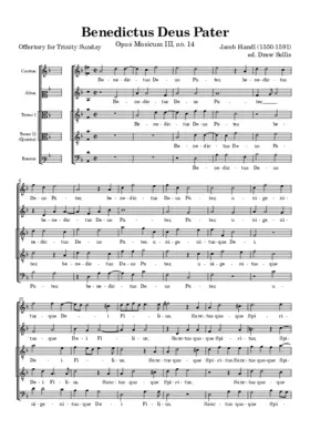 Benedictus Deus Pater
