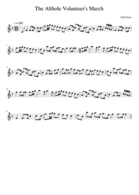 The Althole Volunteer's March