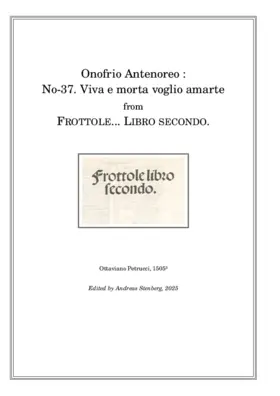 Viva e morta voglio amarte