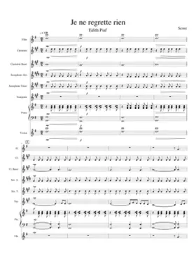 non je ne regrette rien