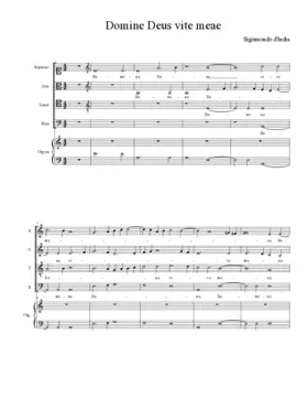 Domine Deus, vite meae