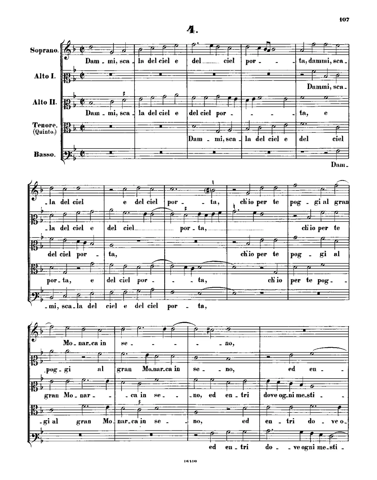 Dammi, scala del ciel - Page 1