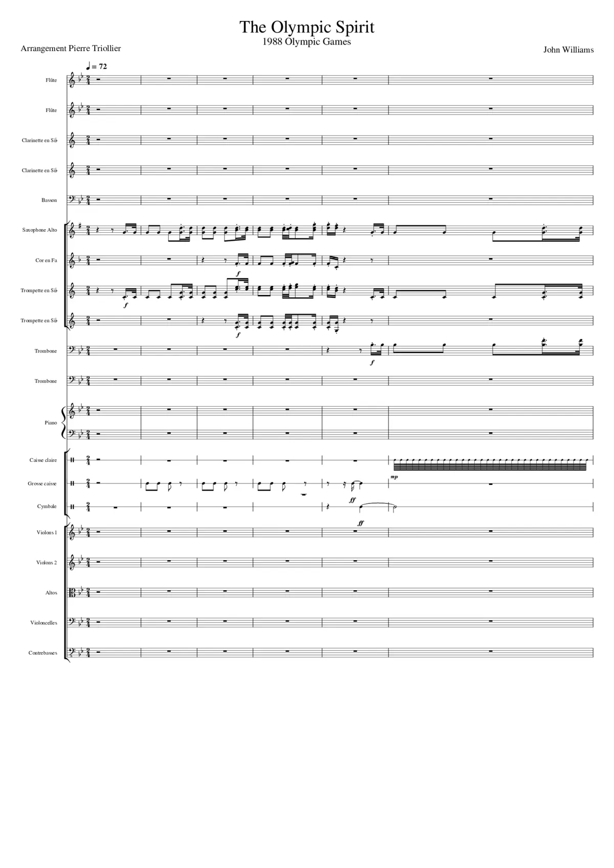 The Olympic Fanfare - Page 1