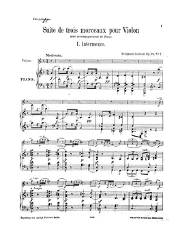 Suite de trois morceaux