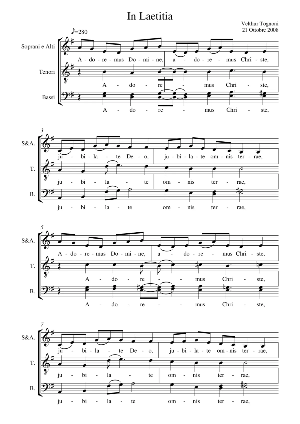 In Laetitia - Page 1