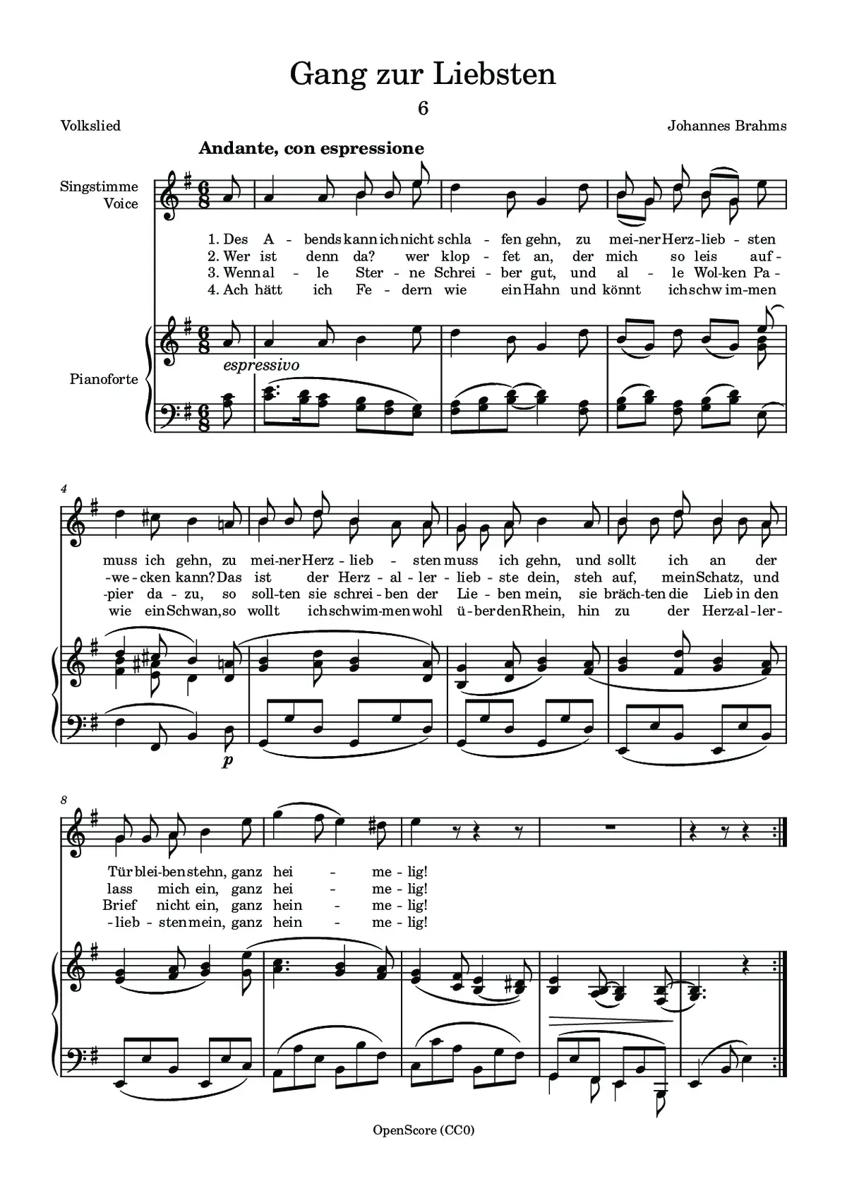 Gang zur Liebsten - Page 1