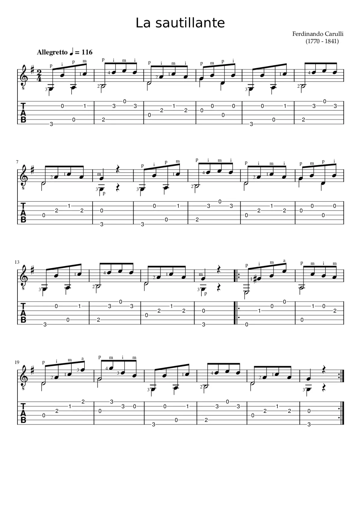 La Sautillante - Page 1