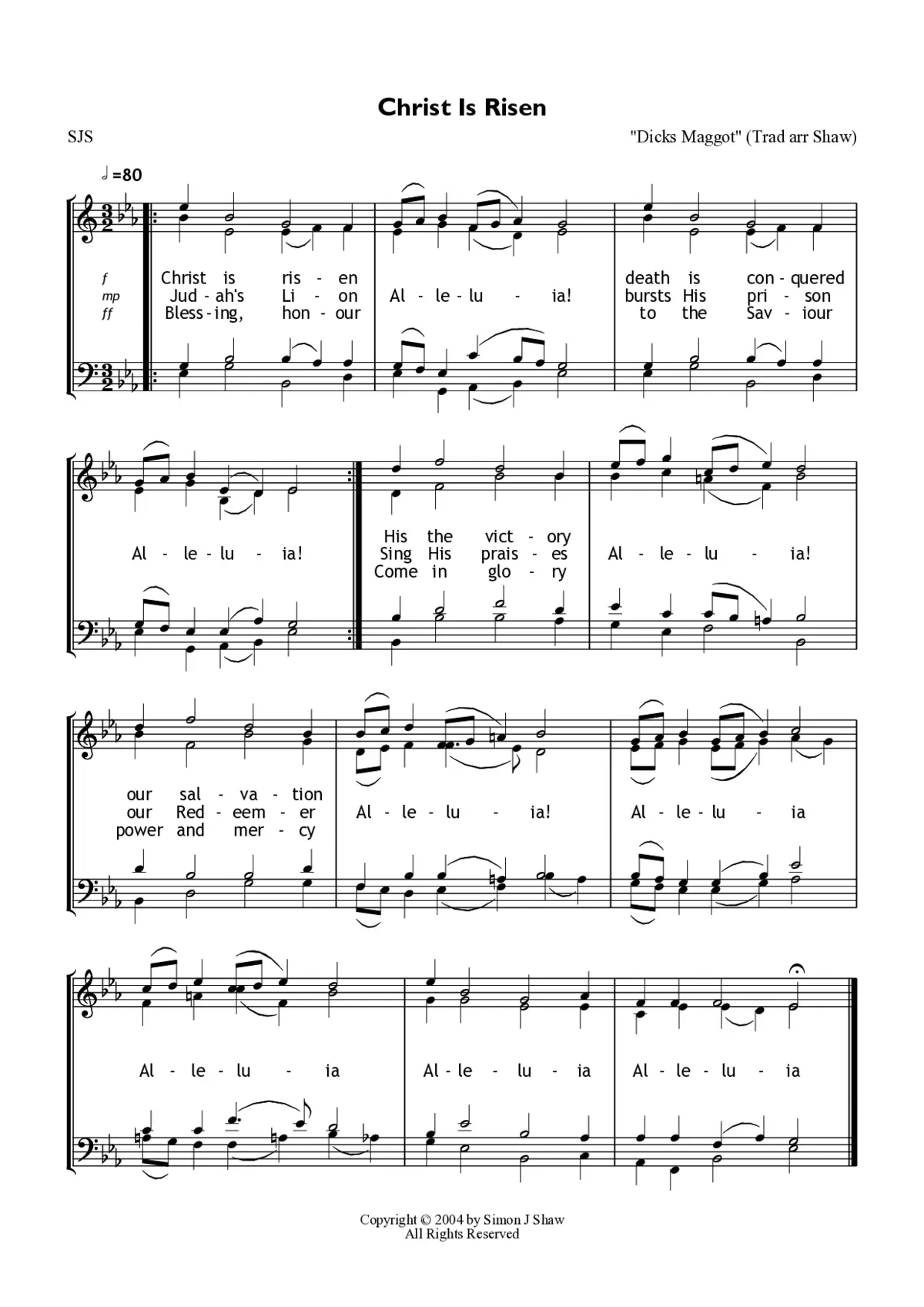 Christ is risen - Page 1