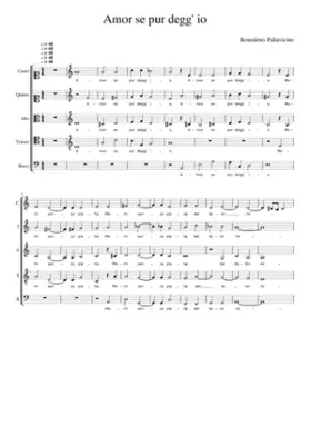 Amor se pur degg' io