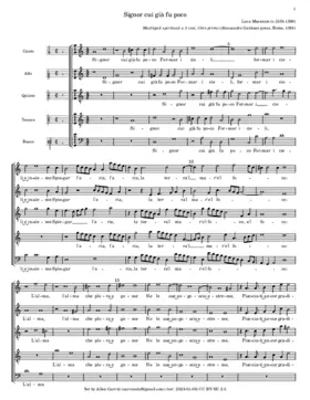 Signor cui già fu poco