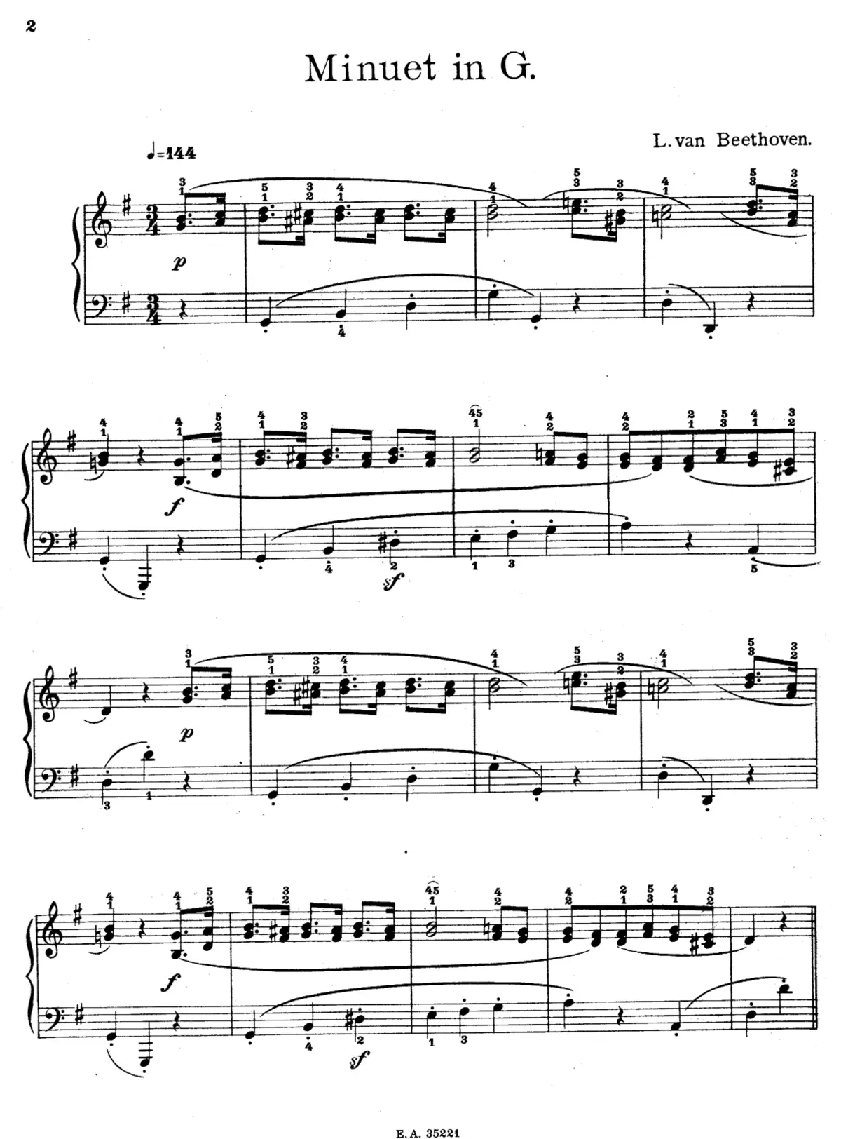 10 Popular Pieces of Moderate Difficulty - Page 1