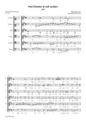 Veni Domine et noli tardare
