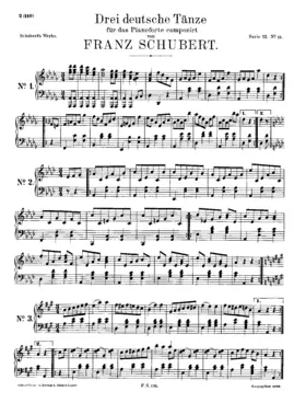 German Dances, D.972