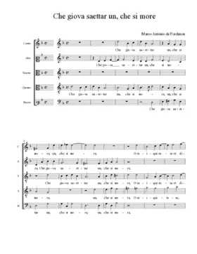 Che giova saettar un, che si more