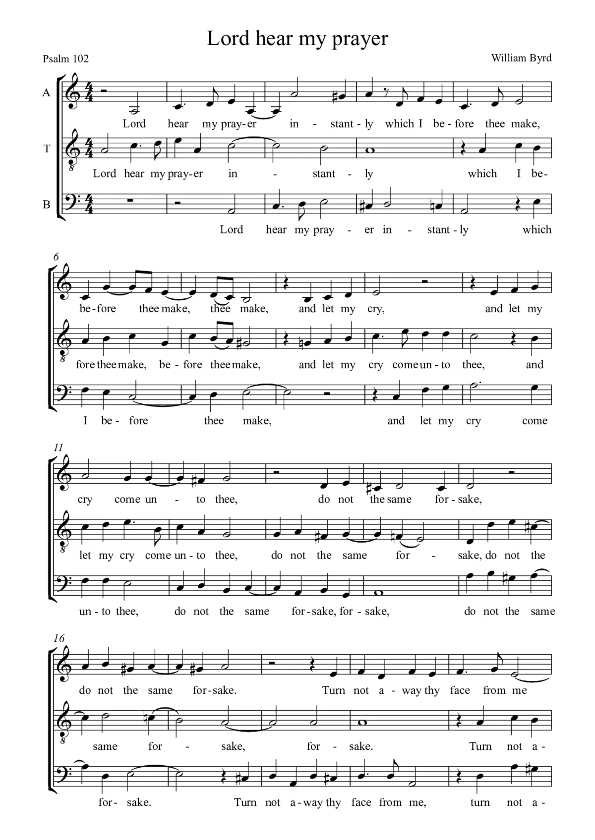Lord hear my prayer instantly - Page 1
