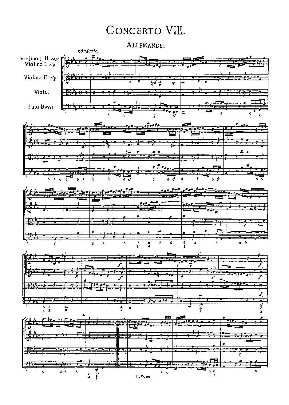 Concerto Grosso in C minor - Page 1