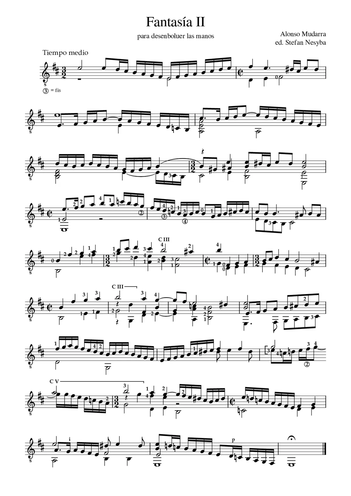 Fantasía II - Page 1
