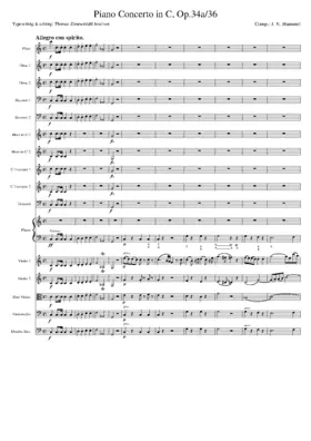 Piano Concerto in C
