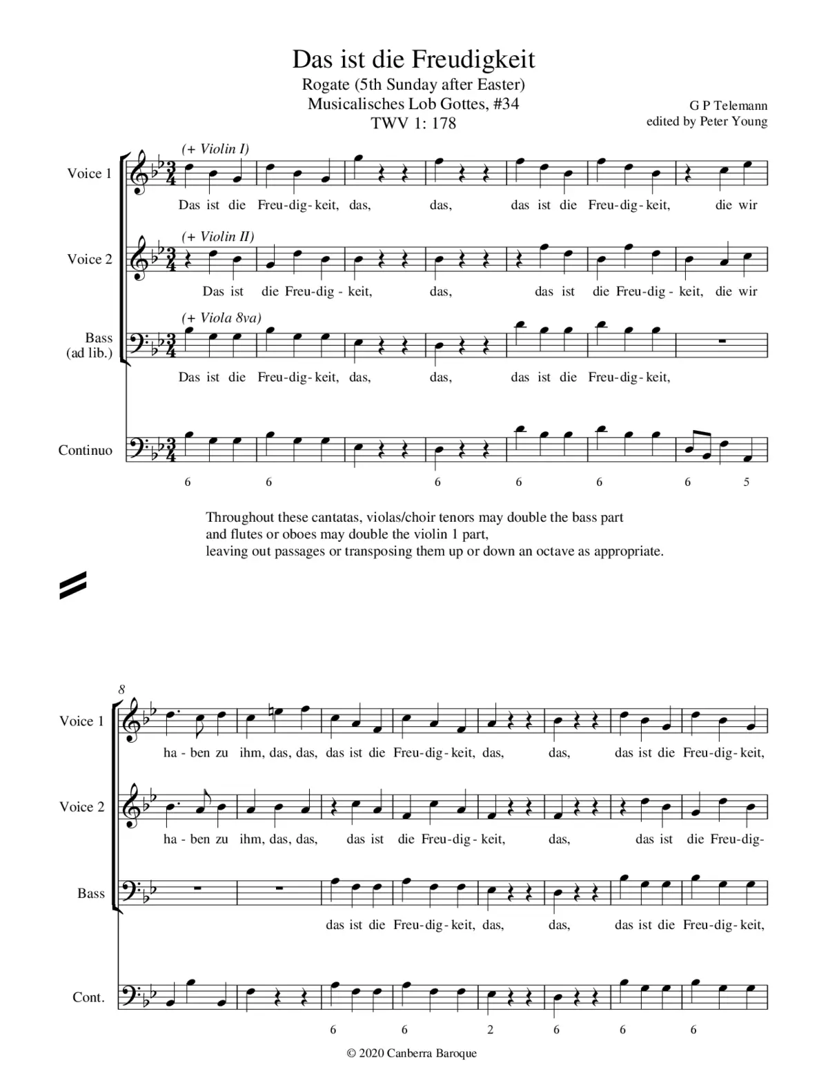 Das ist die Freudigkeit - Page 1