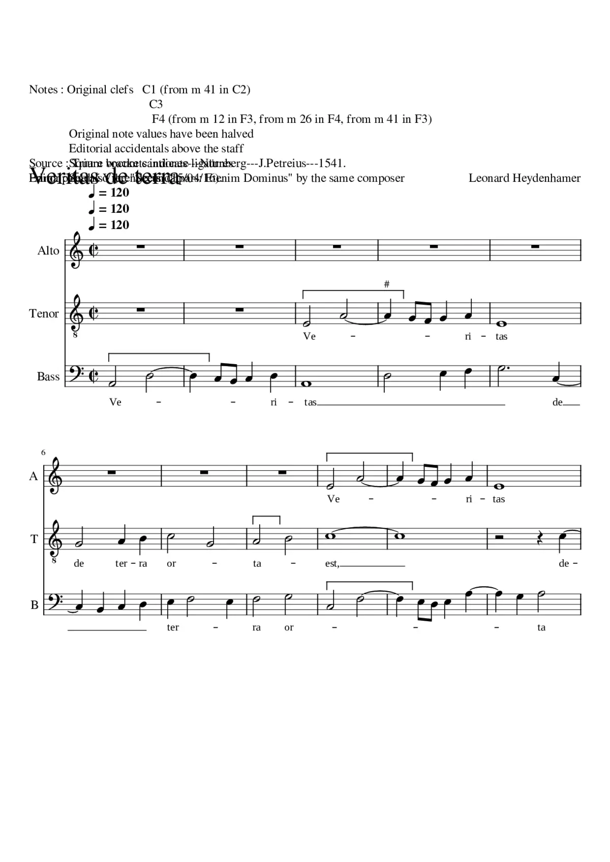 Veritas de terra orta est - Page 1