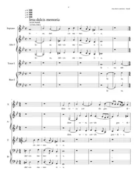 Jesu dulcis memoria