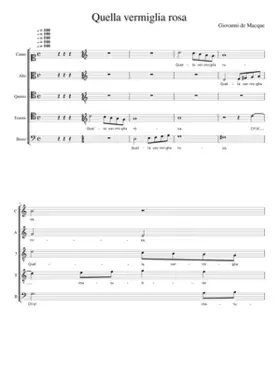 Quella vermiglia rosa