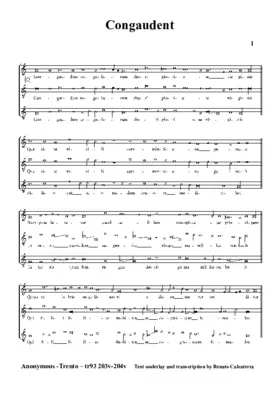 Congaudent angelorum II