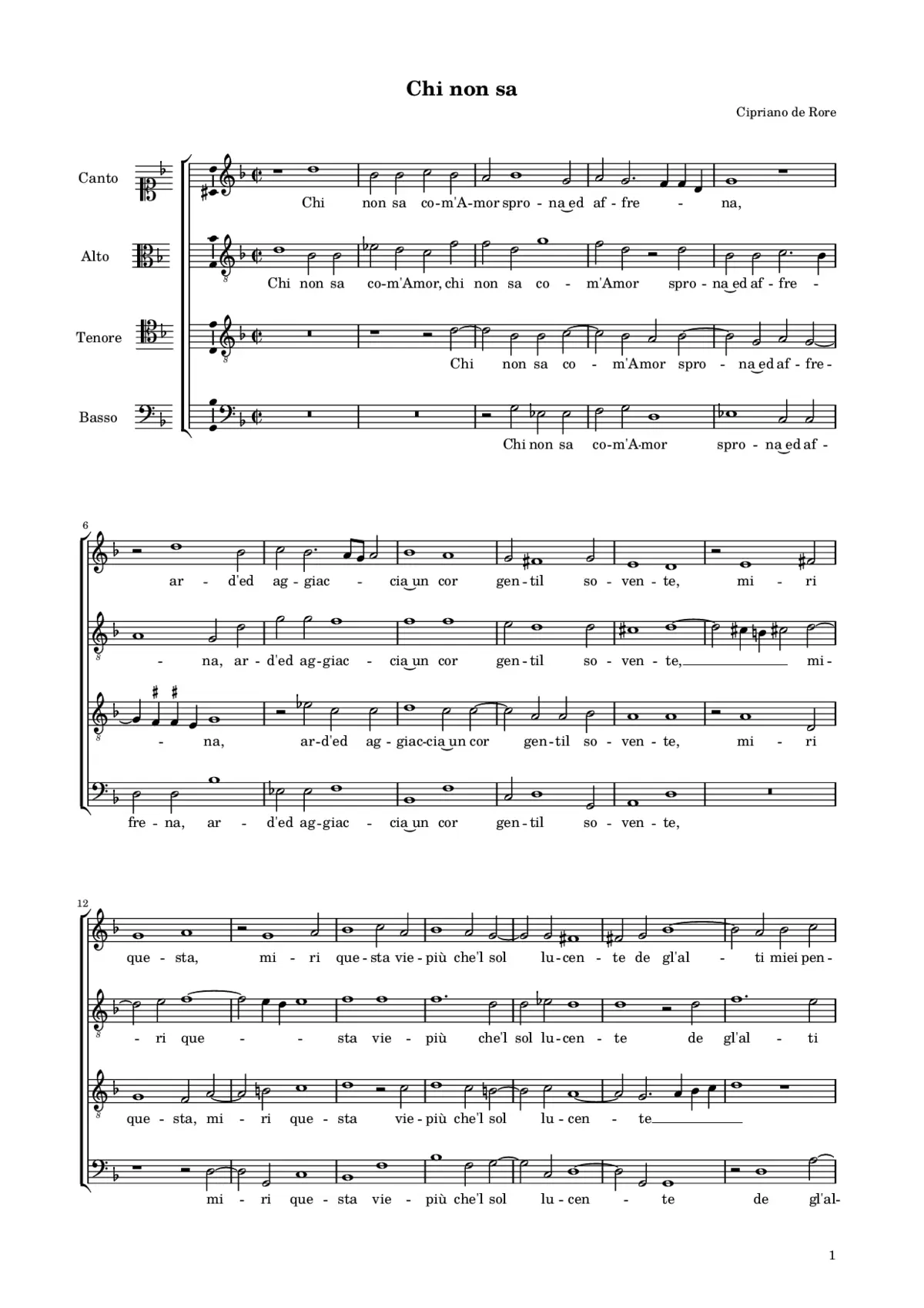 Chi non sa - Page 1