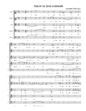 Amor se non consenti