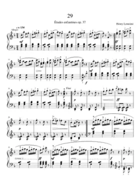 Études enfantines Op.37