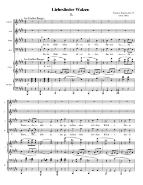 Rede, Mädchen, Op. 52, No. 1