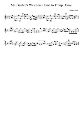 Mr. Garden's Welcome Home to Troup House